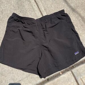 Patagonia - Women's Baggies Shorts - 5" - Size L Color: Black